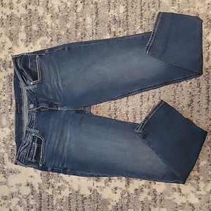 Silver boyfriend jeans